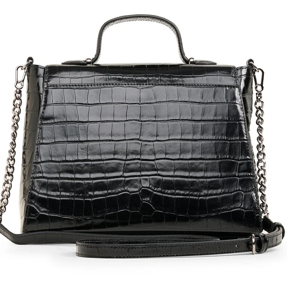 KARL LAGERFELD PARIS CHARLOTTE SATCHEL HANDBAG/CROSSBODY NWT $398 - Picture 9 of 13